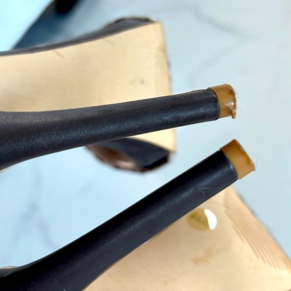 💖 BUY 2 for $15 💖 Sole Society High Heeled Sandals Fuschia/Brown/Leopard print - Picture 5 of 5